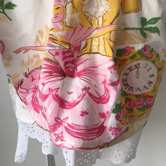 ❤️💕♻️Adorable Handmade Childs Apron - Gorgeous ♻️and all recycled materials ❤️ - Picture 10 of 11
